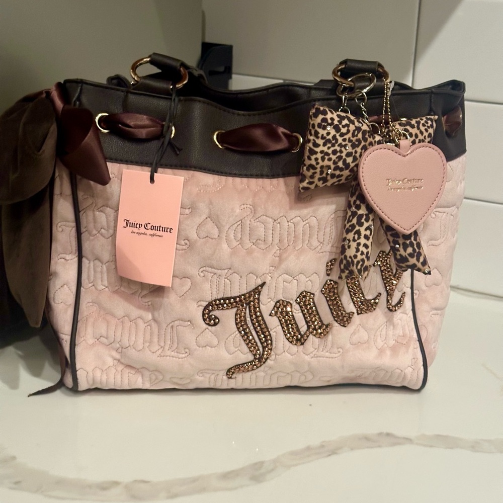 Juicy Couture Pink Daydreamer Tote Bag